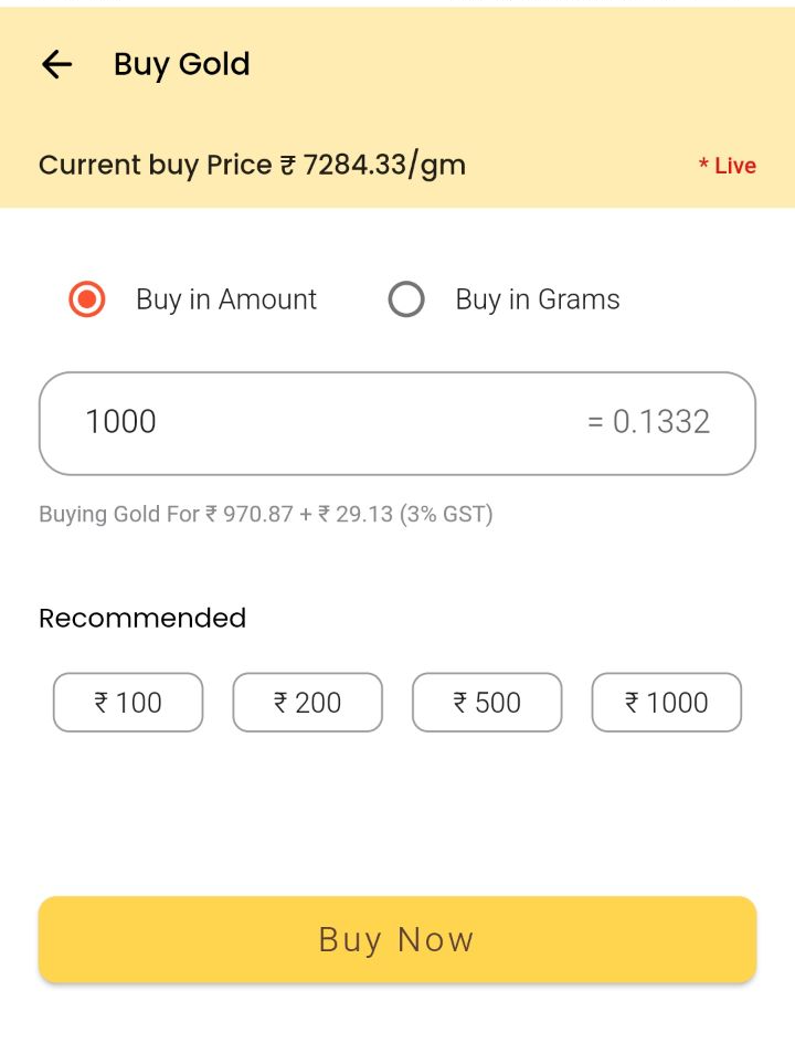 EMD Gold buy/Sell